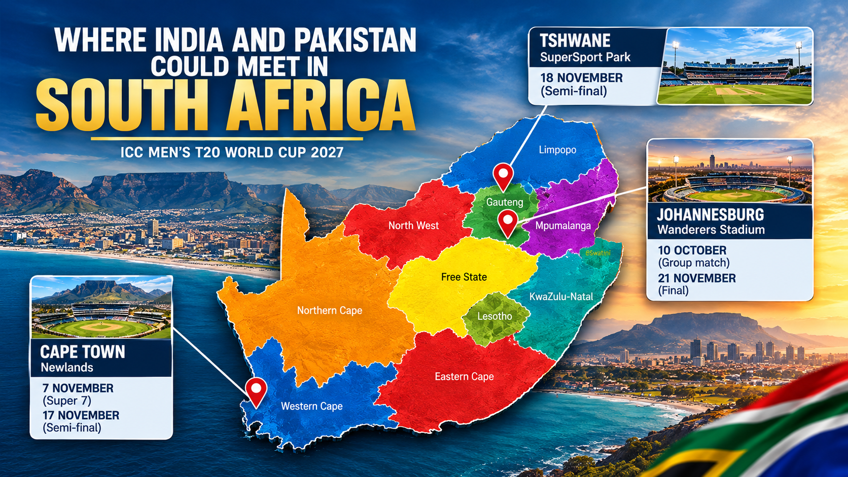 India vs Pakistan at the ICC Cricket World Cup 2027: Every Match - photo 1